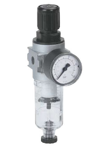 Filter reduceer type C00 1/8 + manometer