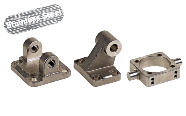 RVS montage accessoires voor ISO 15552 cilinders