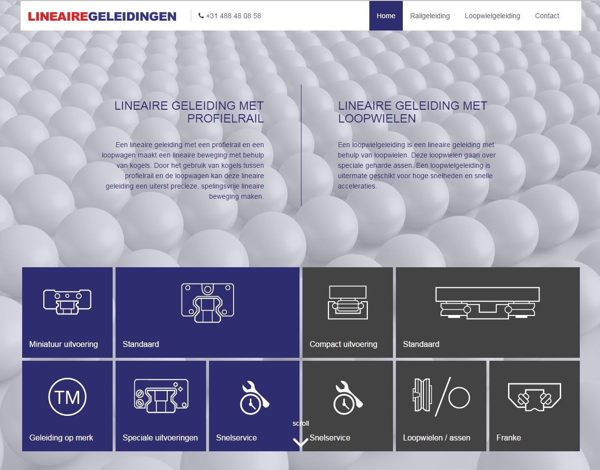 website lineaire geleidingen