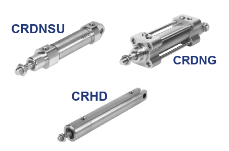 Festo RVS cilinders serie CRDSNU, CRHD en CRDNG