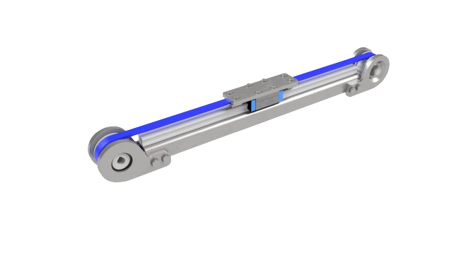 LTi45-TRB-S20i RVS met enkele loopwagen