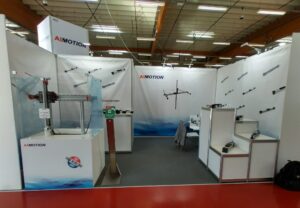 FMB beurs stand Almotion