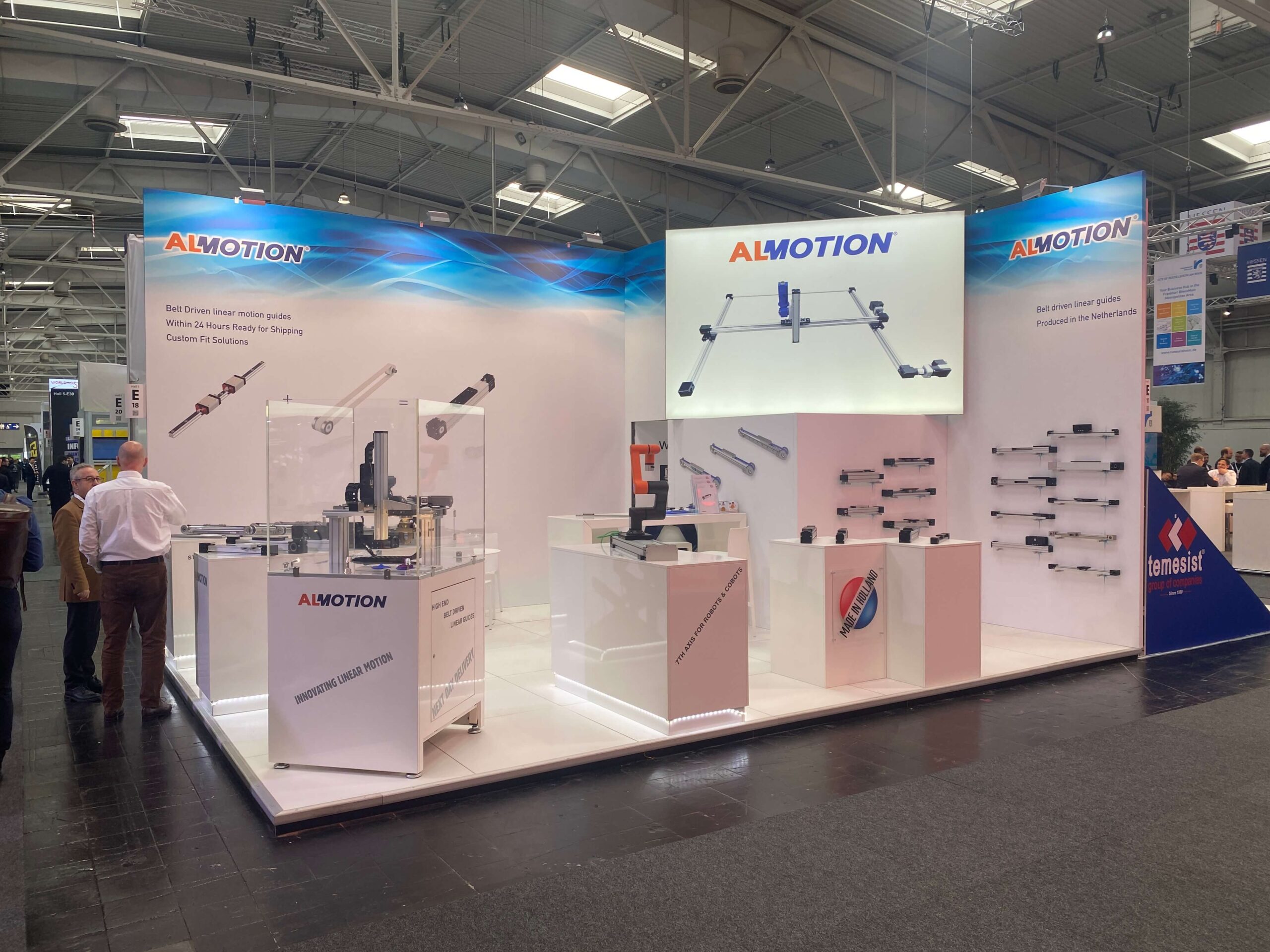 Almotion is aangekomen op de Hannover Messe 2024