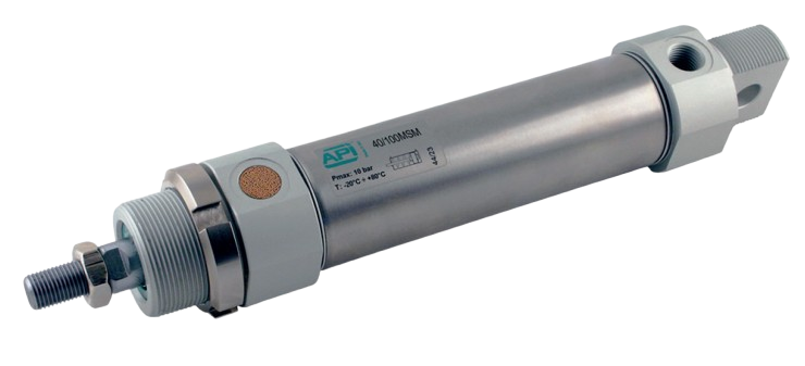Micro cilinders 32 t/m 63 mm enkelwerkend