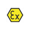 Explosieveilig: ATEX logo