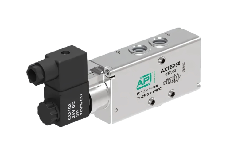 RVS elektrisch bediend ventiel AX1
