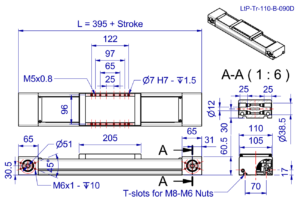 Dimensions LtP-Tr-110-B-090D